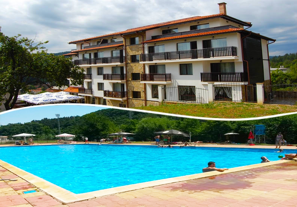 Нощувка на човек със закуска и вечеря + басейн от хотел Бела, Трявна