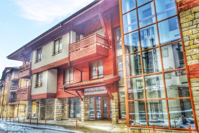 Нощувка на човек + ползване на релакс зона в Белвю Резиденс Апартаменти, Банско