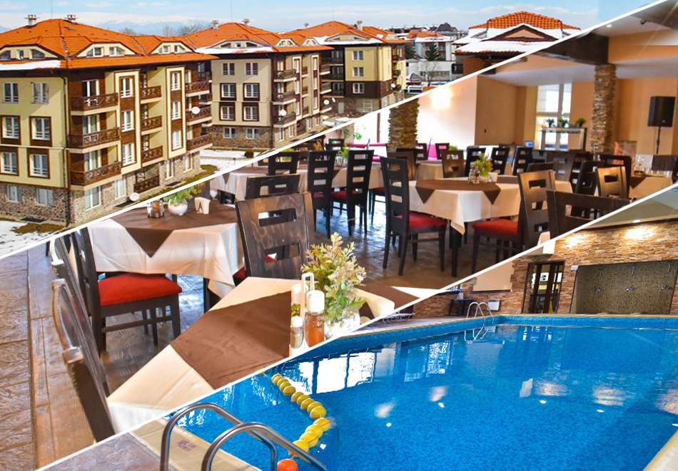 Нощувка на човек + басейн и релакс зона в апарт хотел Божурленд, Банско