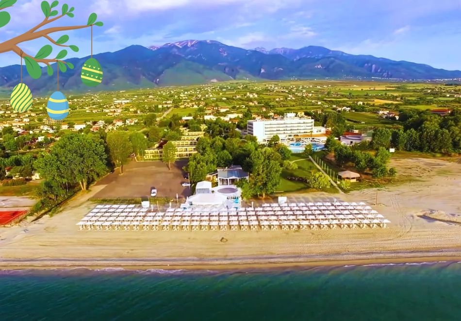 Великден в хотел Olympian Bay 4*, Лептокария, Гърция! 3 нощувки на човек, 3 закуски, 3 обяда, единият празничен и 3 вечери. Дете до 11.99 безплатно!