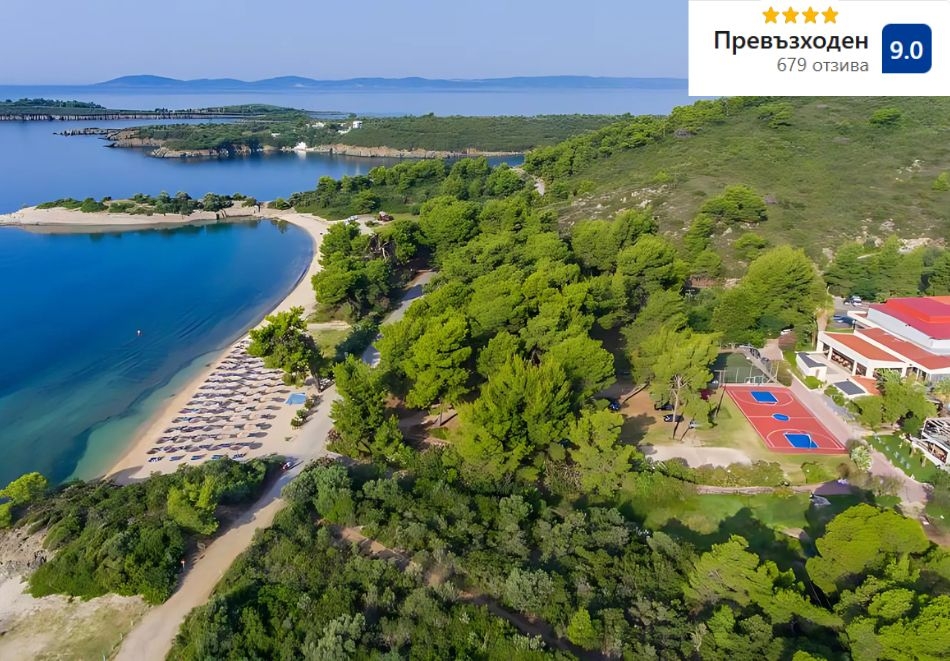 През септември на първа линия в Poseidon Sea Resort 4*, Неос Мармарас, Гърция! Нощувка за ДВАМА на база All Inclusive + басейни и частен плаж. Дете до 13.99г. БЕЗПЛАТНО!