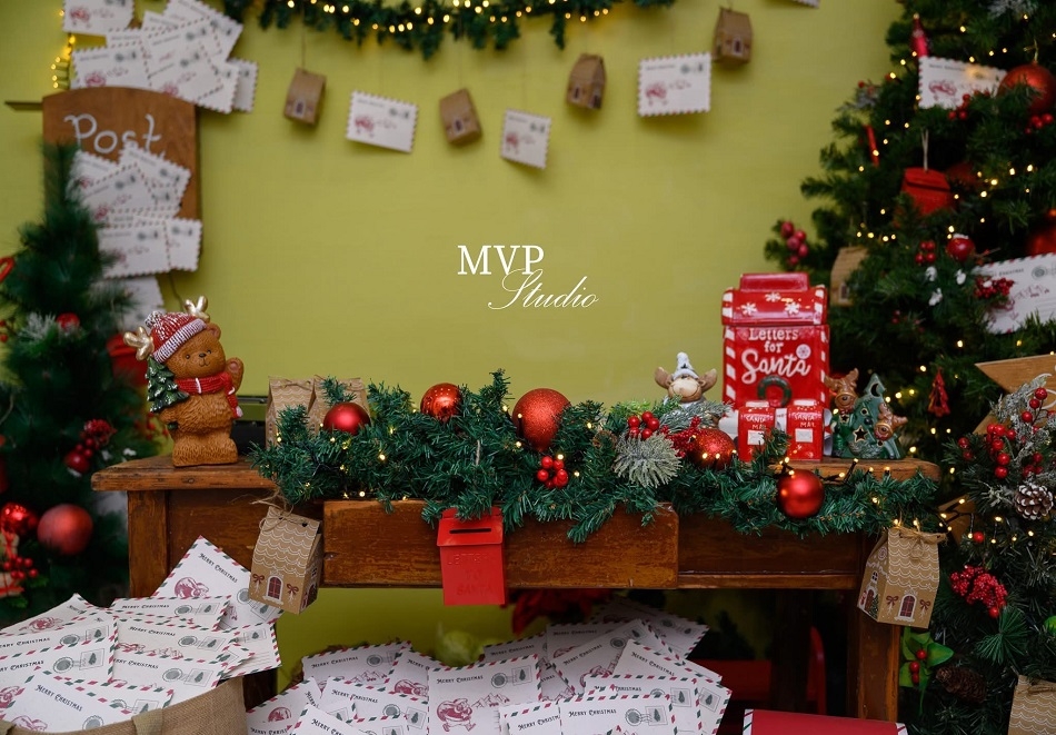 Професионална Коледна фотосесия! Избор между 4 декора и брой обработени кадри от MVP Studio
