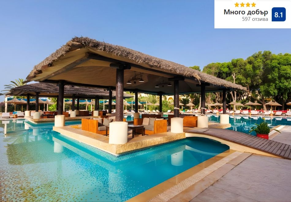 На първа линия в Africa Jade Thalasso 4*, Корба, Тунис: Полет от София + 7 All Inclusive нощувки на човек
