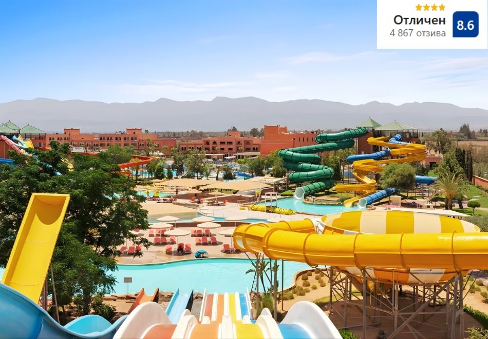 Мароко 2026г.! Полет от София + 4 нощувки на човек на база All Inclusive в Pickalbatros Aqua Fun Club Resort 5*. Възможност за допълнителни екскурзии