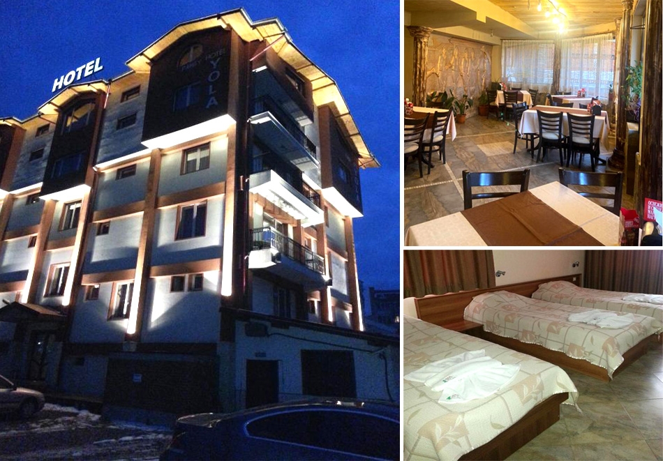 От декември в Чепеларе! Нощувка на човек със закуска и вечеря от Семеен хотел Йола***