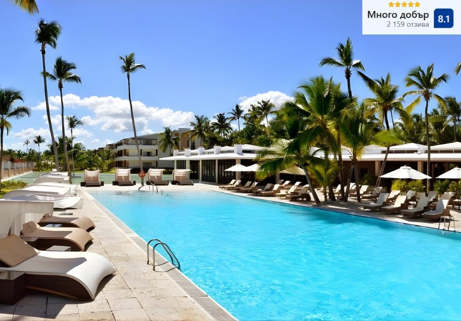 Почивка в Доминикана, Доминиканска република: Чартърен полет от София през Мадрид + 7 нощувки на човек на база All Inclusive в Catalonia Royal Bavaro 5*