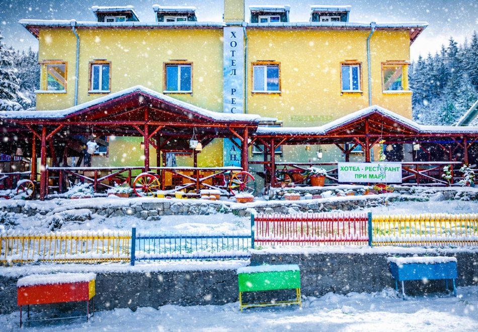 Почивка до Рилски манастир: Нощувка на човек със закуска или закуска и вечеря от Семеен хотел При Мечо, местност Елешница