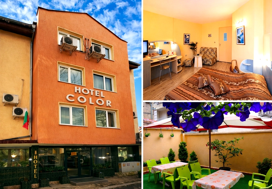 Почивка във Варна: Нощувка на човек в хотел Колор