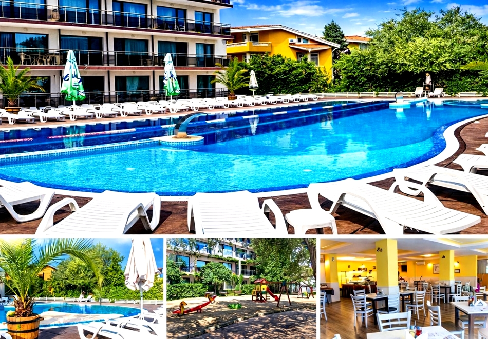 На първа линия в Созопол: Нощувка на човек + басейн от Созополи Стайл Клуб, плаж Златна рибка