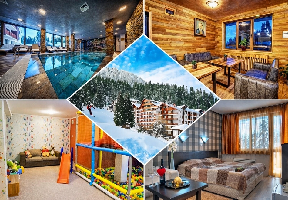 05.03-07.04 в Пампорово: От 2 до 7 нощувки на човек със закуски и вечери + басейн и релакс зона от апарт-хотел Форест Нук