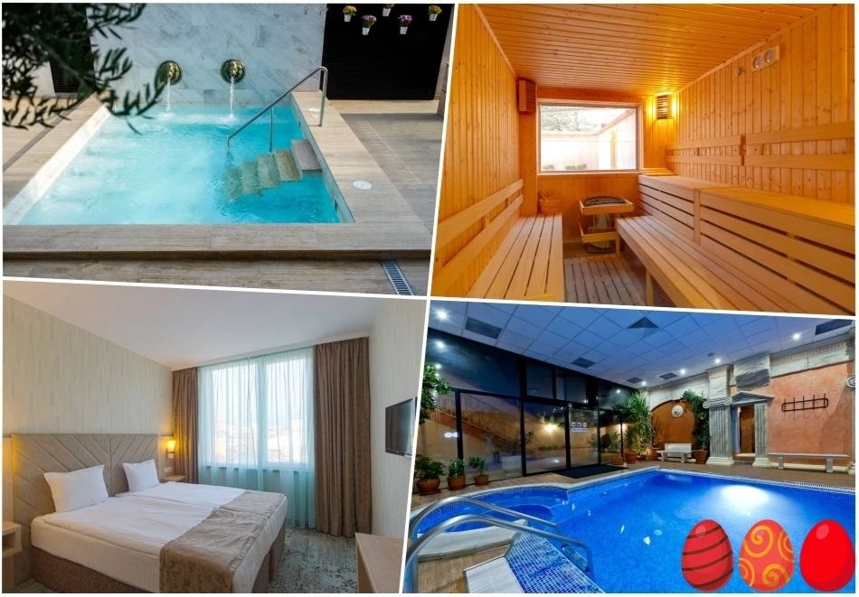 Великден в Сандански: 2 или 3 нощувки на човек със закуски, 1 или 2 вечери + Великденски обяд + вътрешен, външен басейн и СПА от Спа хотел Спартак****