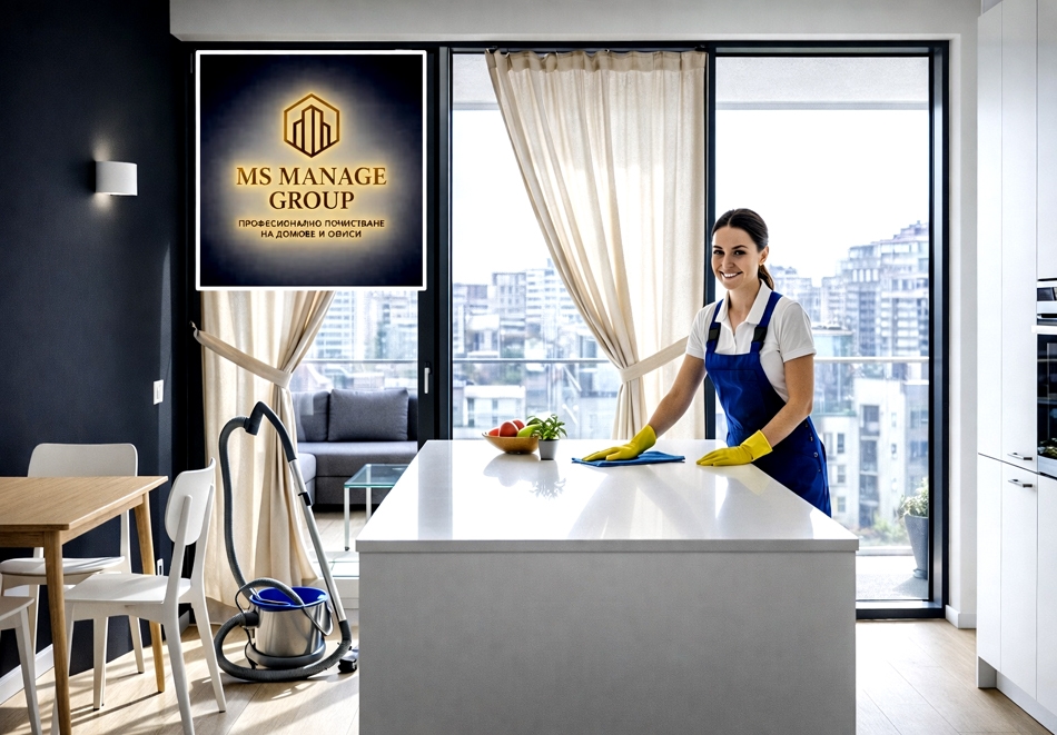 Еднократно или абонаментно почистване на апартамент от MS Manage Group, София