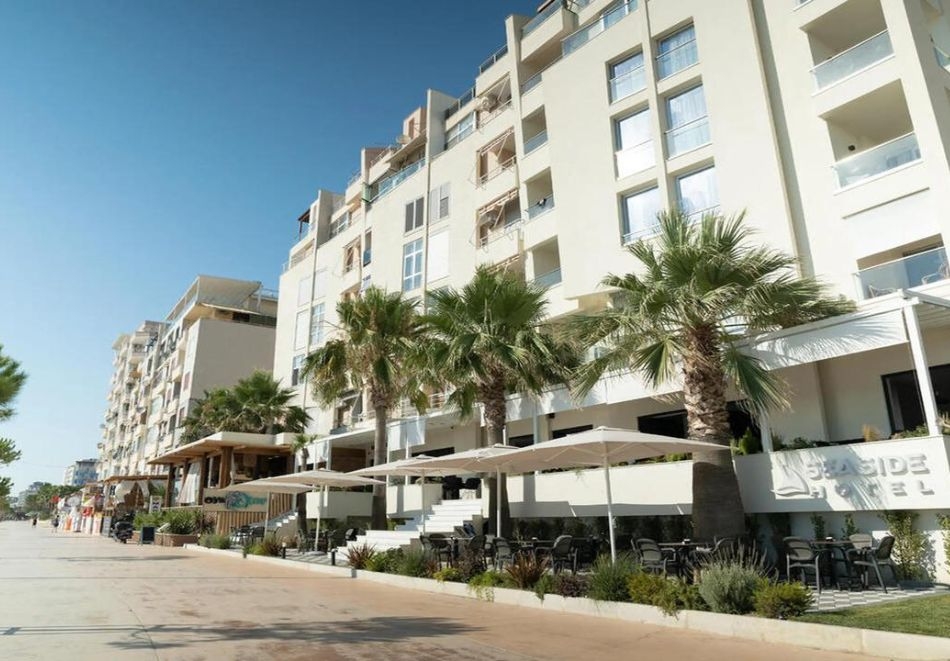 През май на първа линия в Адриатическа Албания: Полет от София + 3 нощувки на човек със закуски и вечери в хотел Seaside 4*