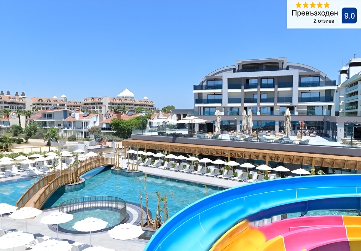 Петзвездна почивка на първа линия в Белек, Турция: Полет от Варна + 7 нощувки на човек на база Ultra All Inclusive в LUNA VISTA BELEK 5*