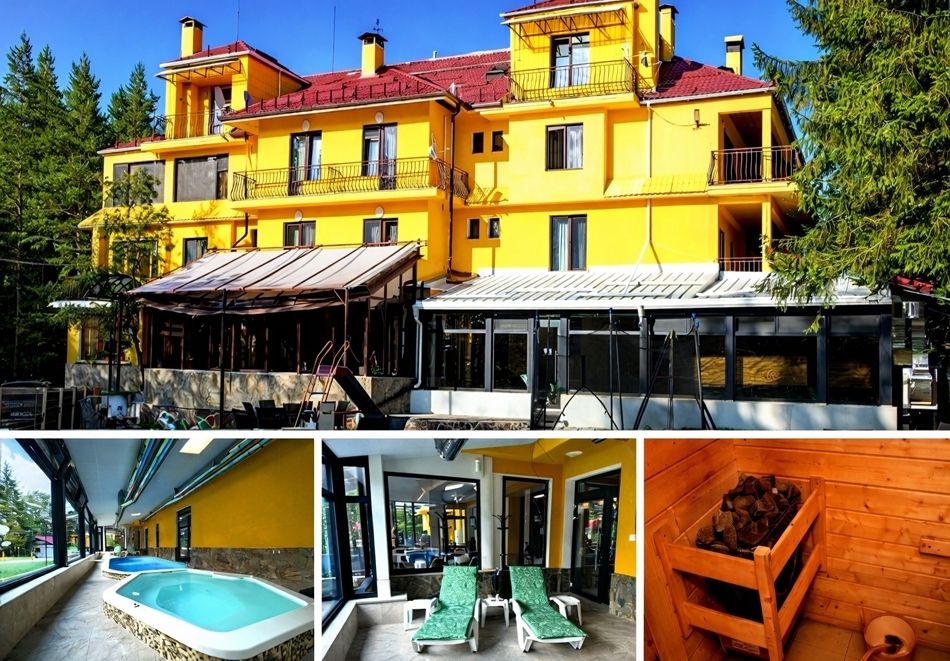 Почивка до Троян: Нощувка на човек със закуска + вътрешен басейн и джакузи от Семеен хотел Сима, местност Беклемето