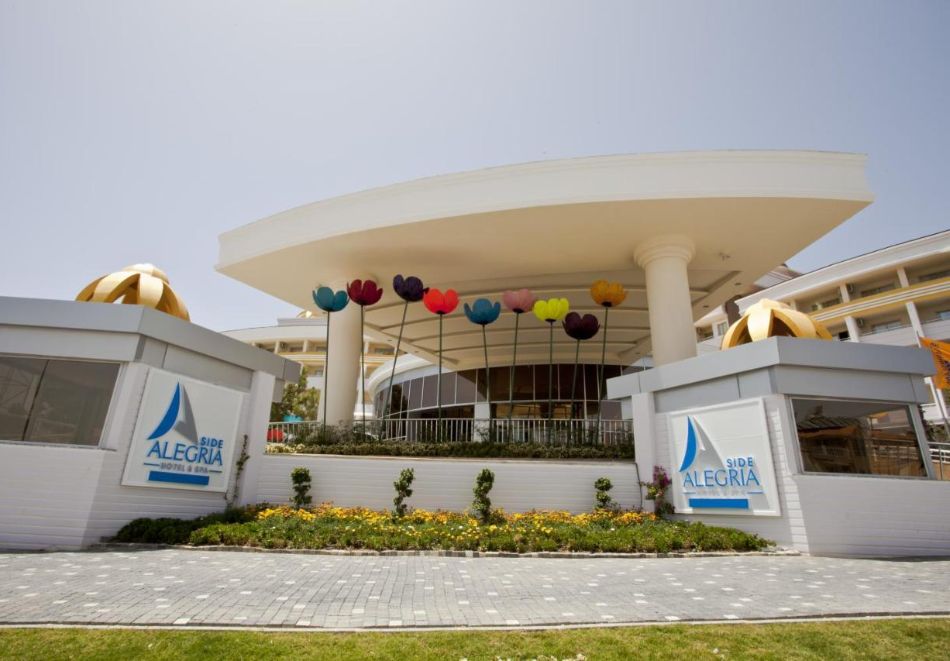 All Inclusive почивка в хотел SIDE ALEGRIA HOTEL & SPA 5*, Сиде, Турция! Автобусен транспорт + 7 нощувки на човек + басейни, снимка 2