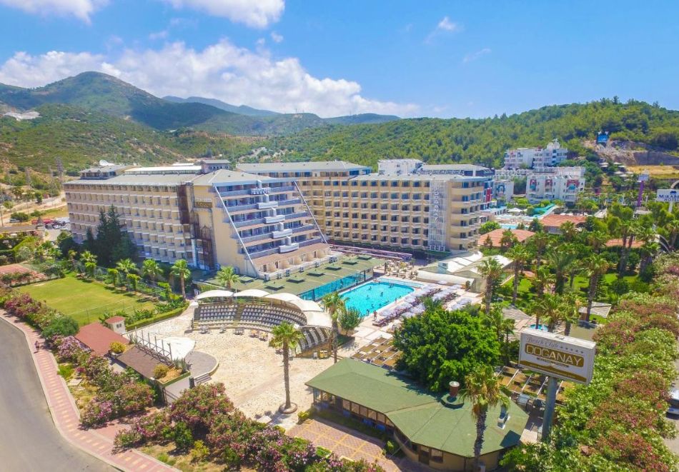 На първа линия в BEACH CLUB DOGANAY 5*, Алания,Турция! Автобусен транспорт +7 нощувки за ДВАМА на Ultra All Inclusive. Дете до 11г. безплатно!, снимка 2