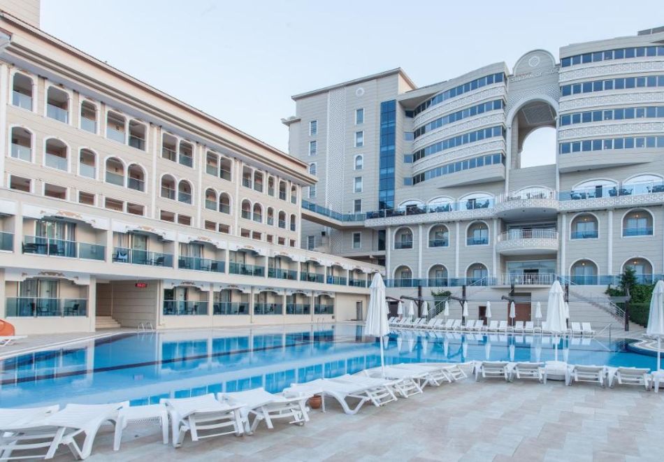 През 2026 - 7 дневна Аll Inclusive почивка на човек в SULTAN OF SIDE HOTEL 5*, Сиде, Турция + автобусен транспорт. Дете до 11.99 безплатно, снимка 18