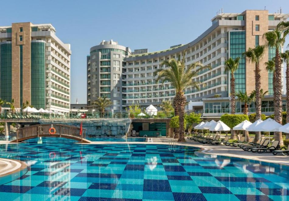 Нова Година в SHERWOOD EXCLUSIVE 5*, Лара, Турция с полет от София + 4 или 5 нощувки на човек на база Ultra All inclusive, снимка 2