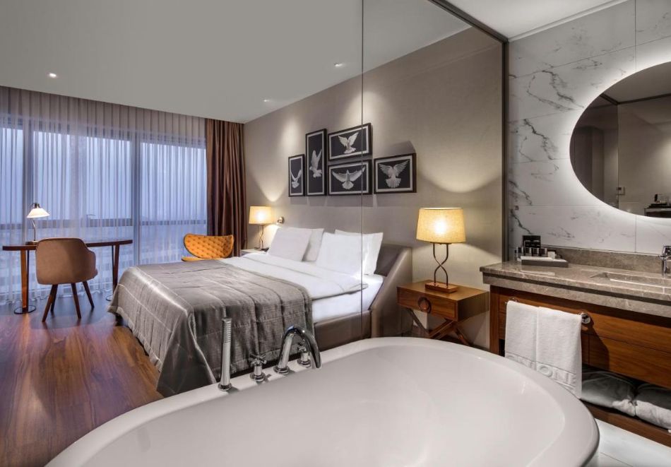 Нова 2026 година в Истанбул, Турция! 3 нощувки на човек със закуски + Новогодишна вечеря на база All inclusive с неограничени напитки, програма, DJ + басейн и релакс зона в хотел LIONEL 5* от Ню Сън Травел, снимка 3