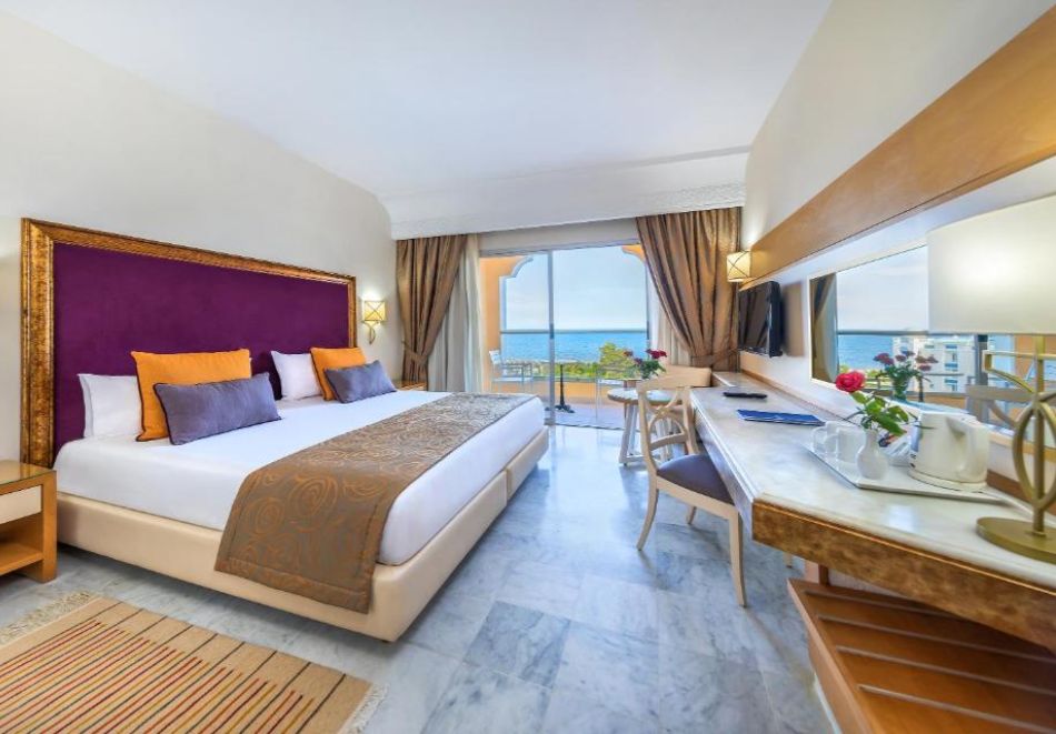 През 2026г. на първа линия в MARHABA PALACE 5*, Порт ел Кантауи, Тунис! Чартърен полет от София + 7 нощувки на човек на база All Inclusive!, снимка 10