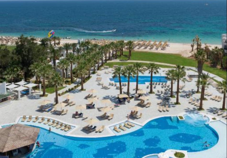 През 2026г. на първа линия в MARHABA PALACE 5*, Порт ел Кантауи, Тунис! Чартърен полет от София + 7 нощувки на човек на база All Inclusive!, снимка 4