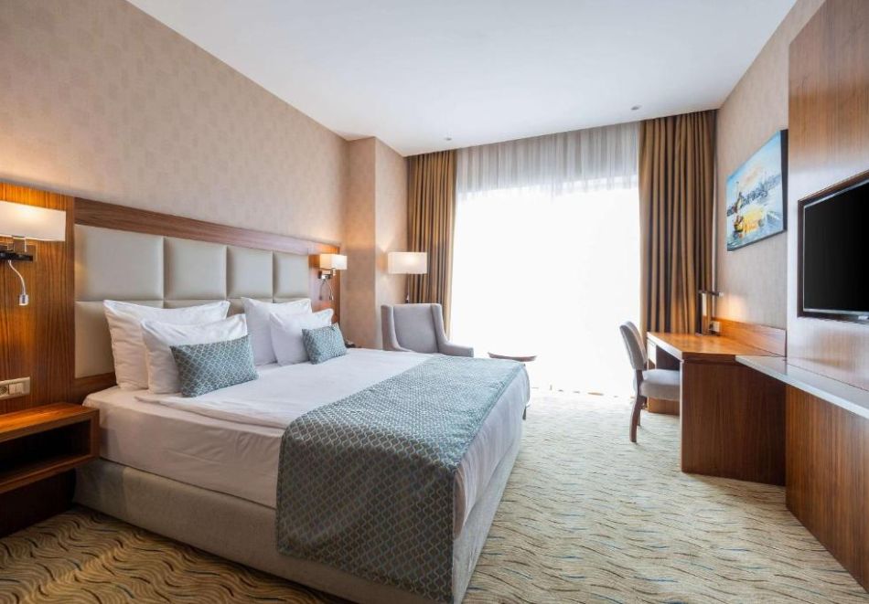 Нова Година в Истанбул! Автобусен транспорт от София или Плевен + 3 нощувки със закуски на човек в Clarion Hotel Istanbul Mahmutbey 5*. Възможност за Празнична вечеря с DJ и гост изпълнител Тони Дачева, снимка 5