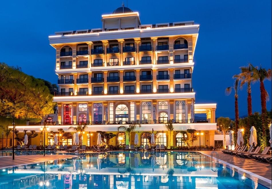 Почивка в Алания, Турция: Самолетен билет от София + 7 нощувки на човек на база Ultra All Inclusive в Serenity Queen Hotel Lux 5*, снимка 2