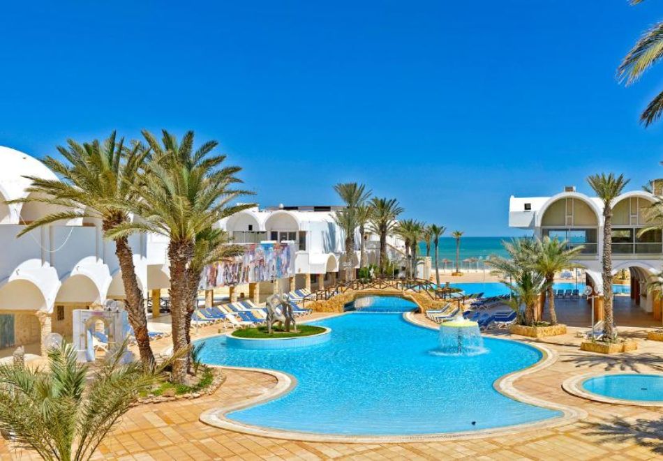 All Inclusive почивка на първа линия на о-в Джерба, Тунис: Чартърен полет от София + 7 нощувки на човек в DAR JERBA NARJESS 4*, снимка 2