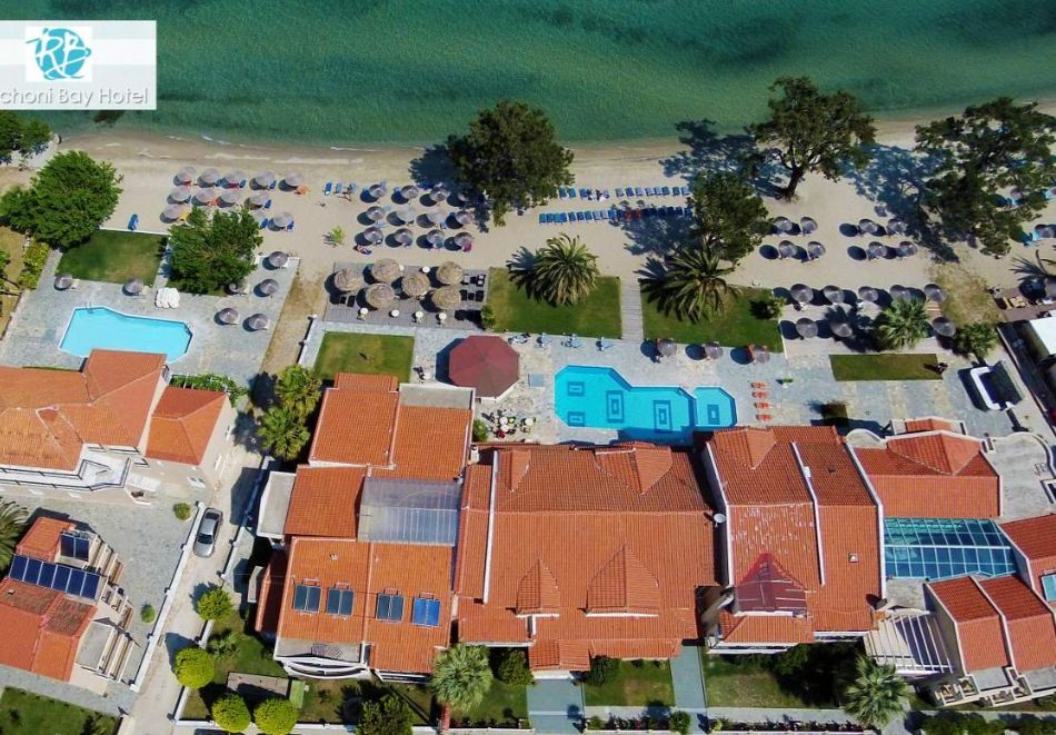 Великден на остров Тасос, Гърция: 3 нощувки на човек със закуски, 2 вечери и празничен обяд с традиционна гръцка програма + басейн в хотел Rachoni Bay 3* от ТА Йонека Турс. С възможност за транспорт от София или Варна!, снимка 2