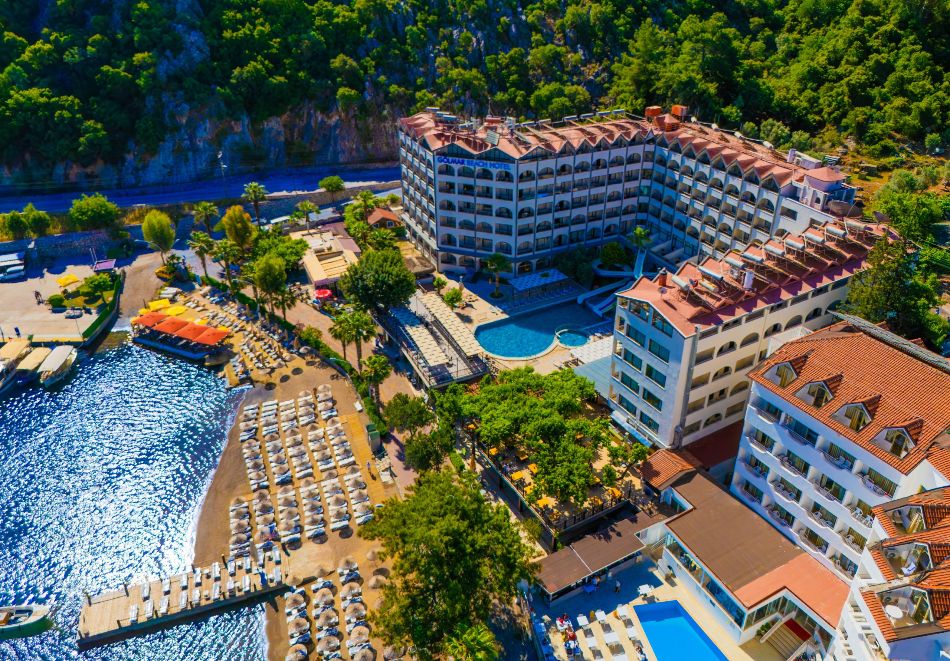 На първа линия в Мармарис, Турция: Чартърен полет от София + 7 нощувки на човек на база All Inclusive в GOLMAR BEACH HOTEL, снимка 2