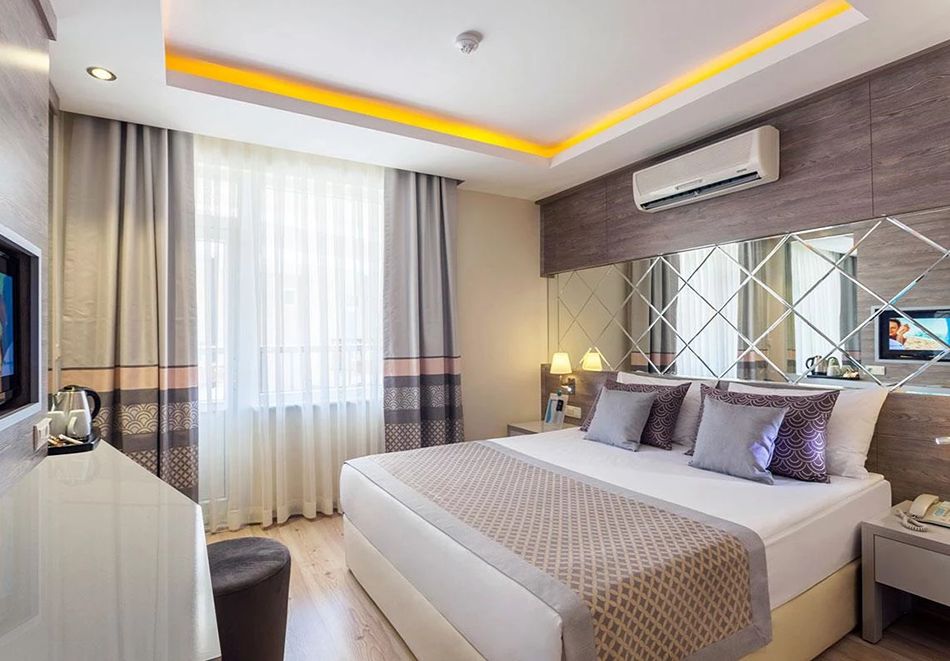 На първа линия в Сиде, Турция: 7 Аll Inclusive нощувки на човек в Turan Prince 5* + автобусен транспорт, снимка 8