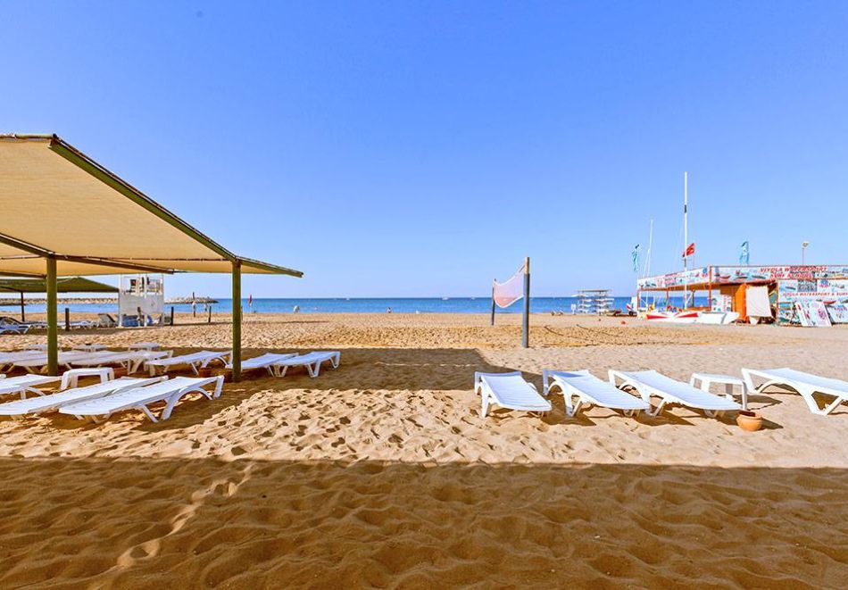 На първа линия в Сиде, Турция: 7 Аll Inclusive нощувки на човек в SULTAN OF SIDE HOTEL 5* + автобусен транспорт. Дете до 11.99 безплатно, снимка 2