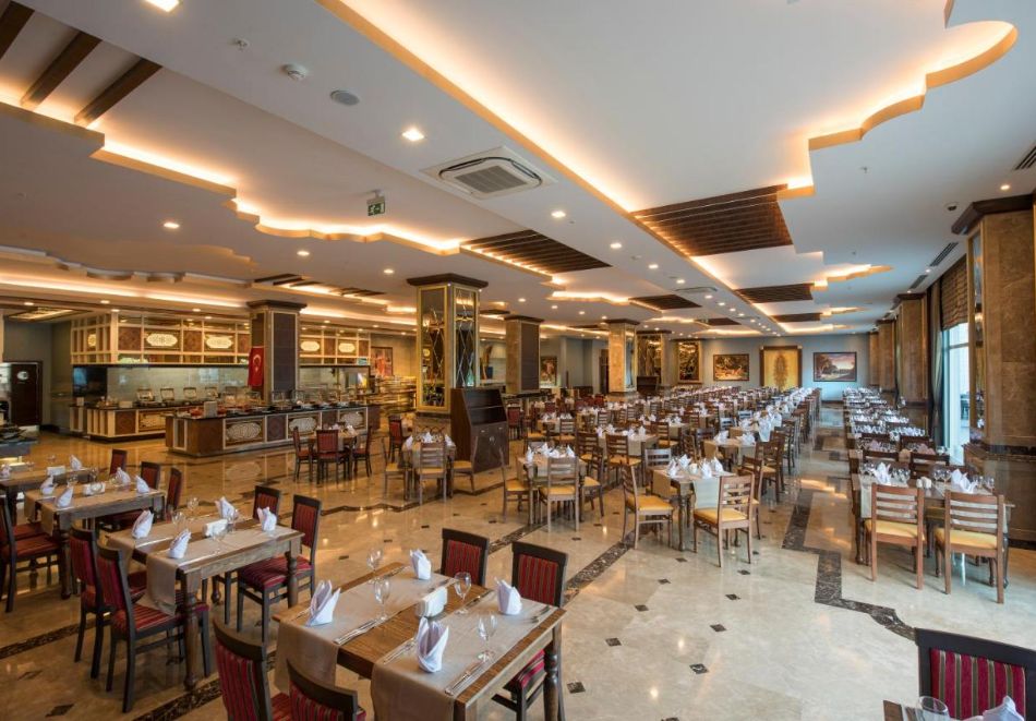 Почивка в Алания, Турция: Автобусен транспорт + 7 нощувки на човек на база Аll Inclusive + басейни в OZ HOTELS SUI 5*. Дете до 6.99г. БЕЗПЛАТНО!, снимка 6