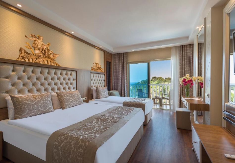 Почивка в Алания, Турция: Автобусен транспорт + 7 нощувки на човек на база Аll Inclusive + басейни в OZ HOTELS SUI 5*. Дете до 6.99г. БЕЗПЛАТНО!, снимка 3