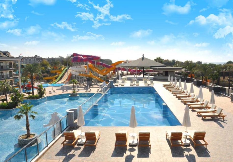 Почивка в Сиде, Турция: Автобусен транспорт от София + 7 нощувки на човек на база Аll Inclusive + басейни в DREAM WORLD PALACE 5*. Дете до 11.99г. БЕЗПЛАТНО., снимка 4