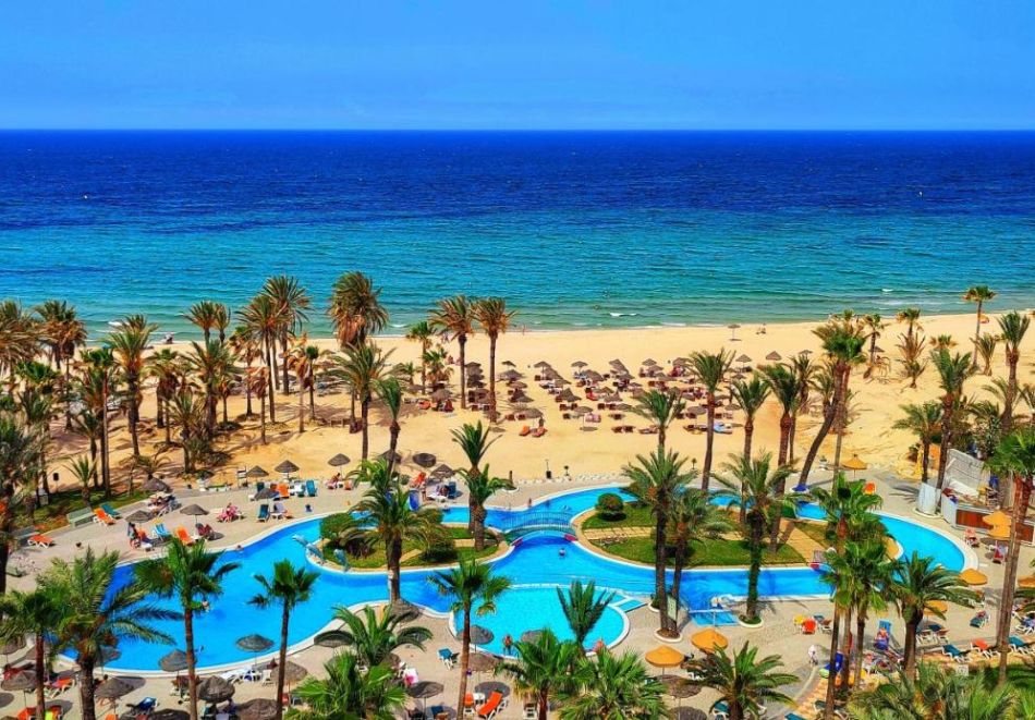 На първа линия в Сус, Тунис: Полет от София + 7 All Inclusive нощувки на човек в RIADH PALMS RESORT & SPA 4*, снимка 3