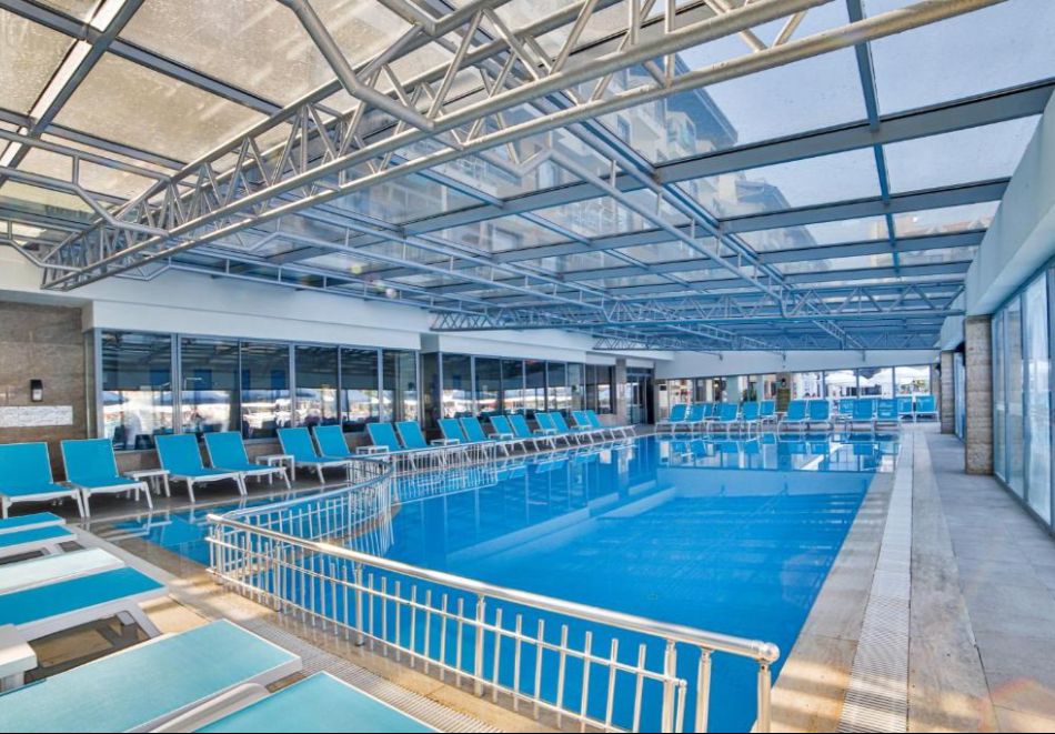 Почивка в Сиде, Турция: Автобусен транспорт + 7 нощувки на човек на база Ultra Аll Inclusive + басейни в SIDE ALUNA 5*. Дете до 12.99г. БЕЗПЛАТНО!, снимка 4