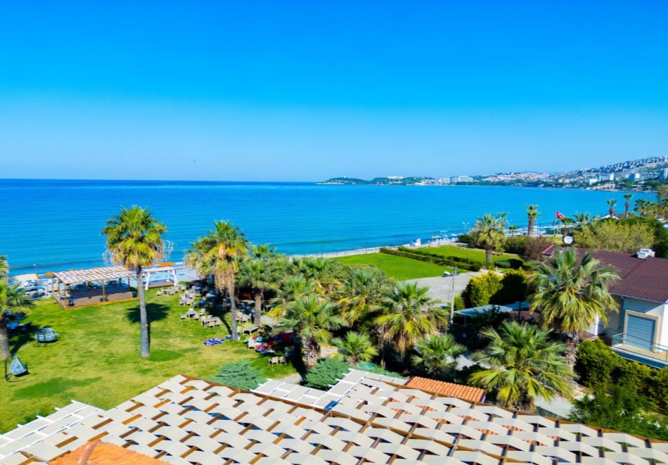 На първа линия в Кушадасъ, Турция: Чартърен полет от София + 7 нощувки на човек на база Soft All Inclusive в SENTINUS BEACH HOTEL 4*, снимка 6