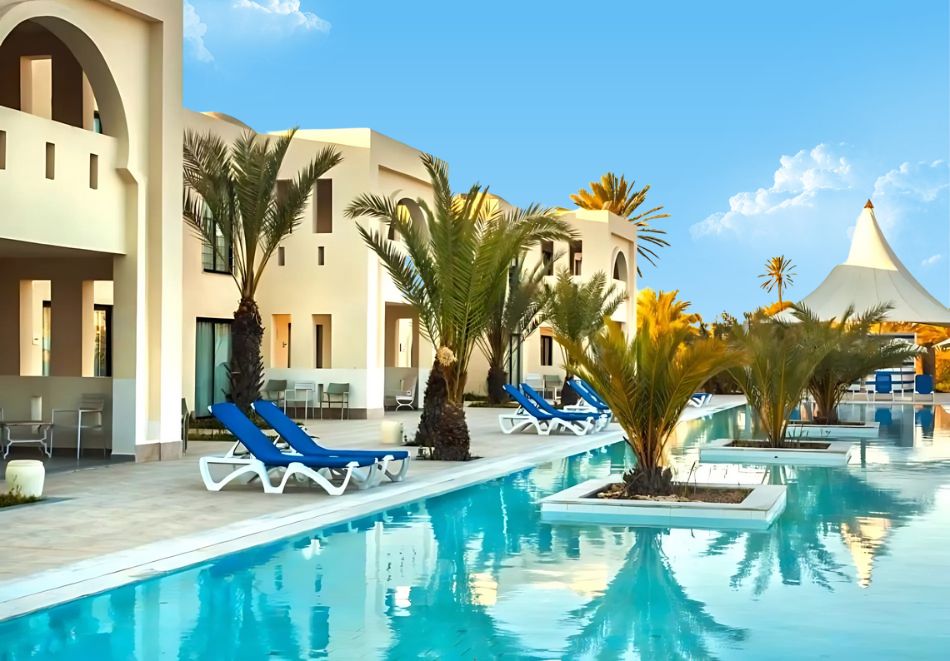 На първа линия на о. Джерба, Тунис: Полет от София + 7 All inclusive нощувки на човек в Cesar Thalassо 4*, снимка 2