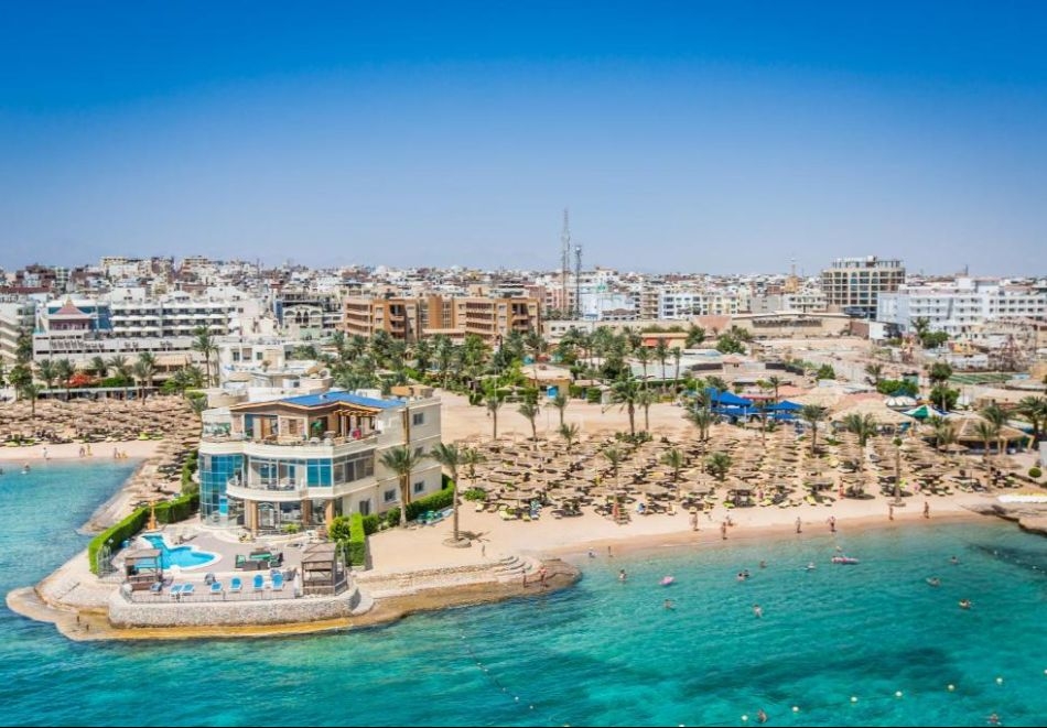 На първа линия в Хургада, Египет: Полет от София + 7 All Inclusive нощувки на човек в SEAGULL BEACH RESORT 4*, снимка 8