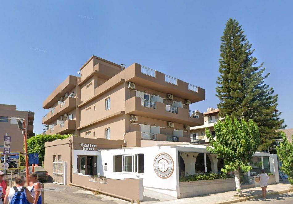 През юни на 300м от плажа на о.Крит, Гърция: Полет от София + 7 нощувки със закуски и вечери на човек в Castro Hotel, Аммудара, снимка 2