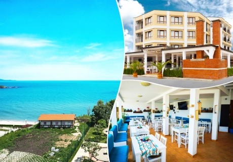Релакс в Лозенец на 100 м. от морето! Нощувка със закуска за 2-ма, 2-ма с 2 деца или 3-ма + сауна и парна баня в хотел Лозенец Вю