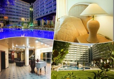 Късно лято в Слънчев бряг 26.08-30.09! Нощувка на база All Inclusive + басейн на 80 м. от плажа в Гранд хотел Оазис