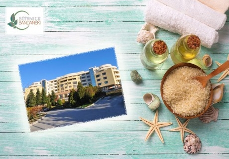 5 нощувки на човек със закуски и вечери + вход за минерални бани Сандански и Рупите + екскурзия + балнеопакет с 10 процедури от хотел Ботаника, Сандански