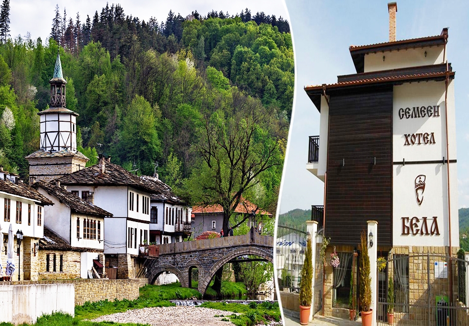 Нощувка на човек със закуска и вечеря* в хотел Бела, Трявна