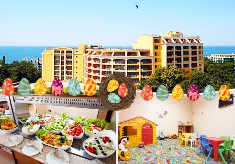 Великден в Златни Пясъци! 2 или 3 нощувки на човек на база All inclusive + великденски обяд и релакс зона в хотел Континентал