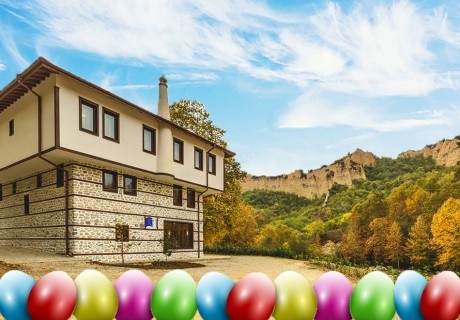 Великден в Мелник! 2 или 3 нощувки на човек със закуски и вечери от хотел Речен Рай