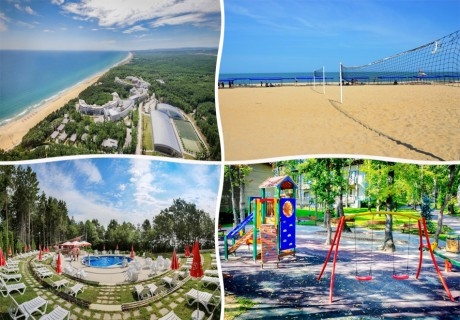 Нощувка на човек на база All Inclusive Light във вилно селище Пирин, к.к Камчия