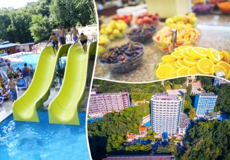 Нощувка на човек на база All Inclusive + басейн в хотел Роял****, Златни Пясъци! Дете до 12г. - БЕЗПЛАТНО!